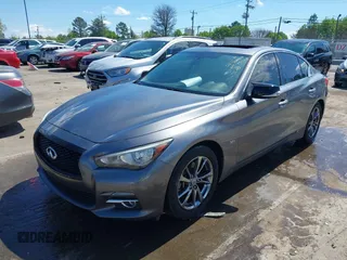 2017 Infiniti Q50 Signature Edition with VIN JN1EV7AP9HM739788, listed as a IAAI auction lot 41892367 with 73,724 mi miles and . Bid and sale history available at DreamBid. Image 2.