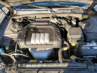 2005 Hyundai Sonata GL with VIN KMHWF25S55A113518, listed as a Copart auction lot 80076884 with 141,257 mi miles and Salvage Title. Bid and sale history available at carsss.com. Image 11.