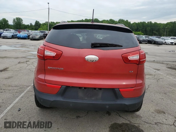 2013 Kia Sportage EX z VIN KNDPC3A26D7491842, wystawiony jako Copart lot #60292075 z przebiegiem 142 484 mil mil oraz Czysty tytuł • Clean title. Historia ofert i sprzedaży dostępna na DreamBid. Obrazek 6.