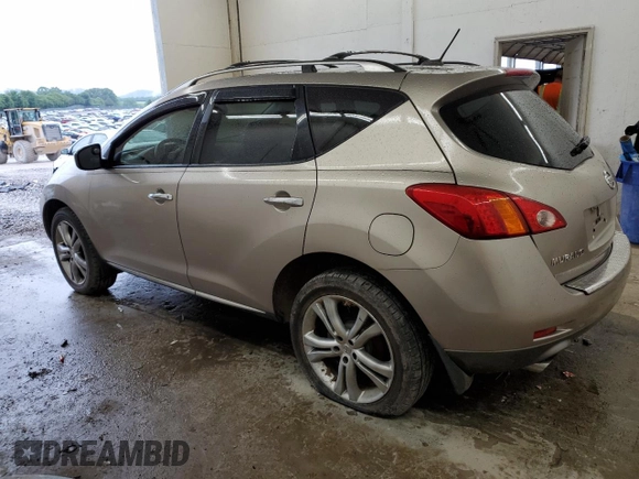 2010 Nissan Murano S z VIN JN8AZ1MU0AW020300, wystawiony jako Copart lot #58317555 z przebiegiem 142 144 mil mil oraz Szkoda całkowita • Salvage title. Historia ofert i sprzedaży dostępna na DreamBid. Obrazek 2.
