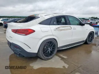 2021 Mercedes-Benz GLE 53 AMG with VIN 4JGFD6BB9MA404099, listed as a Copart auction lot 55769665 with 3,721 mi miles and Salvage title. Bid and sale history available at DreamBid. Image 3.