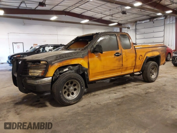 2011 GMC Canyon SLE1 with VIN 1GTJ6MFE0B8136887, listed as a IAAI auction lot 41768986 with 154,573 mi miles. Bid and sale history available at carsss.com. Image 2.