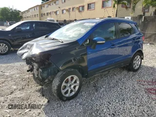 2021 Ford EcoSport SE z VIN MAJ3S2GE3MC456492, wystawiony jako Copart lot #61745705 z przebiegiem Nie podano mil oraz Nie do naprawy • Non repairable. Historia ofert i sprzedaży dostępna na DreamBid. Obrazek 1.