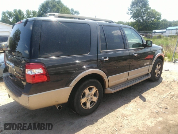 2007 Ford Expedition Eddie Bauer with VIN 1FMFU17577LA73232, listed as a IAAI auction lot 42771394 with 250,975 mi miles and . Bid and sale history available at DreamBid. Image 4.