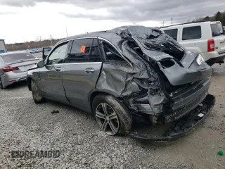 2016 Mercedes-Benz GLC with VIN WDC0G4KBXGF026205, listed as a Copart auction lot 48024815 with 0 mi miles and Salvage Title. Bid and sale history available at carsss.com. Image 2.