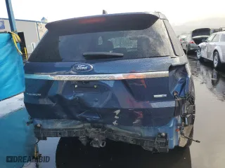 2017 Ford Explorer Platinum with VIN 1FM5K8HT1HGD21489, listed as a Copart auction lot 51014735 with 0 mi miles and Salvage Title. Bid and sale history available at carsss.com. Image 6.