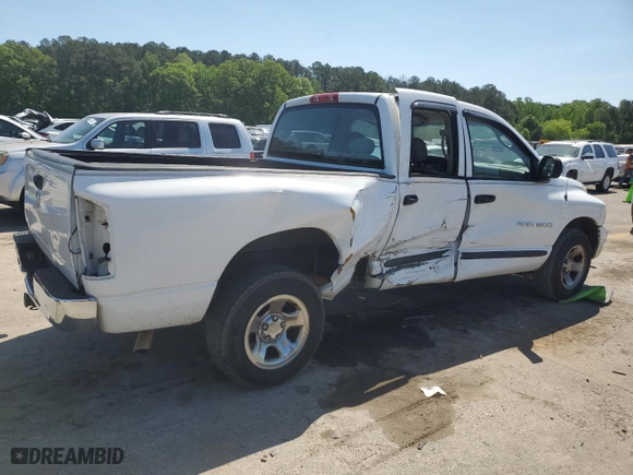 2005 Dodge Ram 1500 SLT with VIN 1D7HA18N05J583294, listed as a Copart auction lot 53301915 with 123,696 mi miles and Clean Title. Bid and sale history available at carsss.com. Image 3.