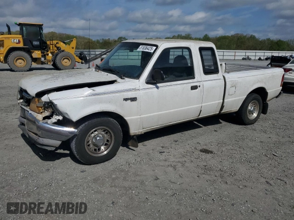 1995 Ford Ranger XL with VIN 1FTCR14A6SPA01420, listed as a Copart auction lot 51836425 with 165,640 mi miles and Salvage Title. Bid and sale history available at DreamBid. Image 1.