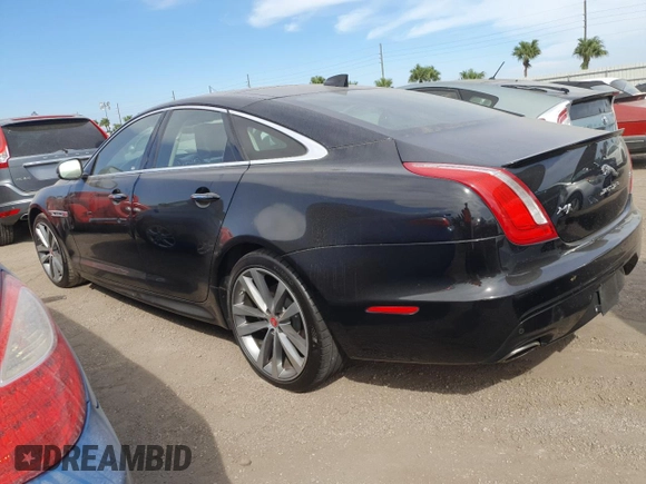 2017 Jaguar XJ with VIN SAJWA1C70H8W08833, listed as a Copart auction lot 76205434 with 0 mi miles and Non Repairable. Bid and sale history available at carsss.com. Image 2.