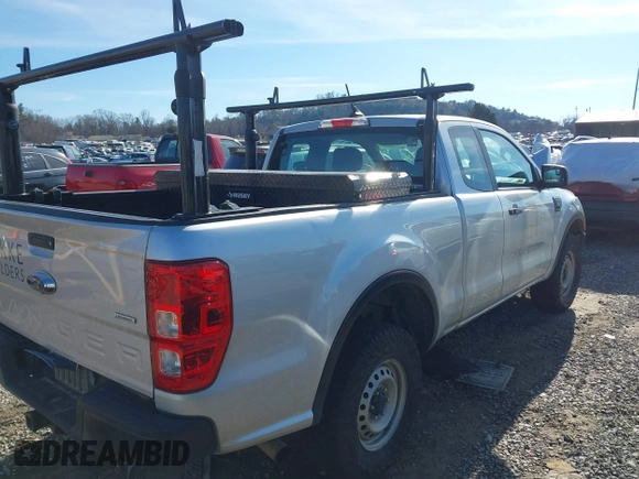 2019 Ford Ranger XL with VIN 1FTER1EH7KLA81595, listed as a IAAI auction lot 41156120 with 95,738 mi miles. Bid and sale history available at carsss.com. Image 4.