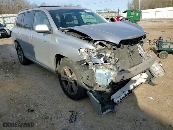 2009 Toyota Highlander Sport with VIN JTEDS43A192092594, listed as a Copart auction lot 46040585 with 163,640 mi miles and Salvage Title. Bid and sale history available at carsss.com. Image 11.