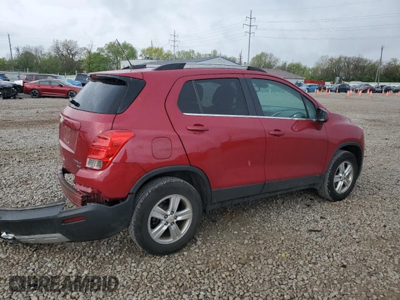 2015 Chevrolet Trax LT with VIN KL7CJRSB3FB117918, listed as a Copart auction lot 54357805 with 54,579 mi miles and Salvage Title. Bid and sale history available at carsss.com. Image 3.
