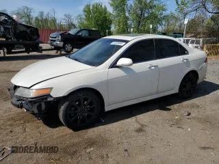 2006 Acura TSX z VIN JH4CL968X6C001636, wystawiony jako Copart lot #54050695 z przebiegiem 204 422 mil mil oraz Szkoda całkowita • Salvage title. Historia ofert i sprzedaży dostępna na DreamBid. Obrazek 1.