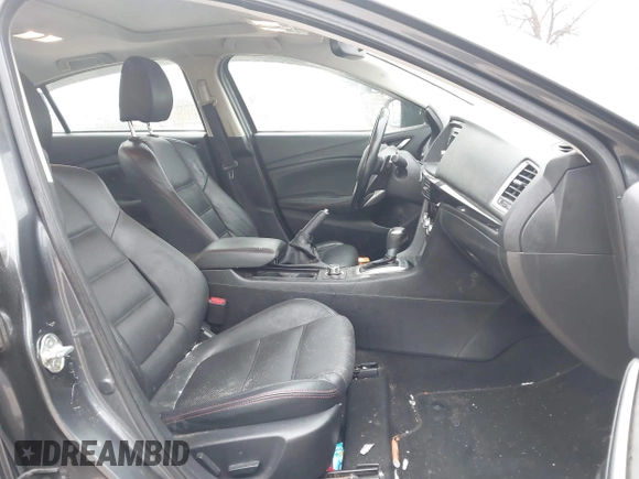 2015 Mazda 6 i Grand Touring with VIN JM1GJ1W56F1207077, listed as a IAAI auction lot 41734641 with 109,447 mi miles and . Bid and sale history available at DreamBid. Image 5.