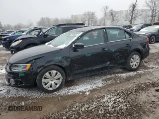 2014 Volkswagen Jetta S with VIN 3VW2K7AJ3EM386711, listed as a Copart auction lot 52180335 with 116,299 mi miles and Salvage title. Bid and sale history available at DreamBid. Image 1.