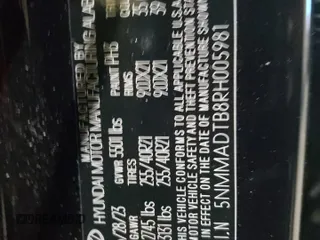 2024 Genesis GV70 2.5T z VIN 5NMMADTB8RH005981, wystawiony jako Copart lot #49801995 z przebiegiem 7 497 mil mil oraz Szkoda całkowita • Salvage title. Historia ofert i sprzedaży dostępna na DreamBid. Obrazek 14.