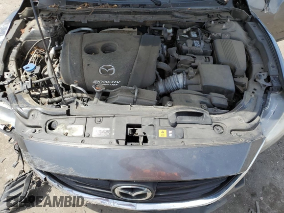 2017 Mazda 6 Sport z VIN JM1GL1U56H1138021, wystawiony jako Copart lot #57586765 z przebiegiem 104 354 mil mil oraz Szkoda całkowita • Salvage title. Historia ofert i sprzedaży dostępna na DreamBid. Obrazek 11.
