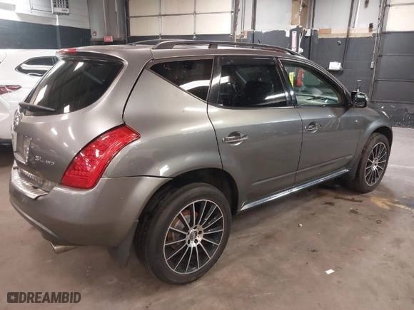 2007 Nissan Murano SL with VIN JN8AZ08W57W625573, listed as a IAAI auction lot 41911505 with 193,276 mi miles. Bid and sale history available at carsss.com. Image 4.