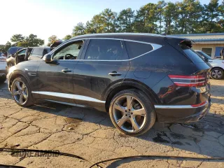 2022 Genesis GV80 with VIN KMUHCESC4NU080544, listed as a Copart auction lot 74490614 with 27,720 mi miles and Salvage title. Bid and sale history available at DreamBid. Image 2.