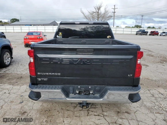 2022 Chevrolet Silverado 1500 LTD LT with VIN 3GCUYDED3NG218062, listed as a Copart auction lot 72992144 with NaN miles and Salvage Title. Bid and sale history available at carsss.com. Image 6.
