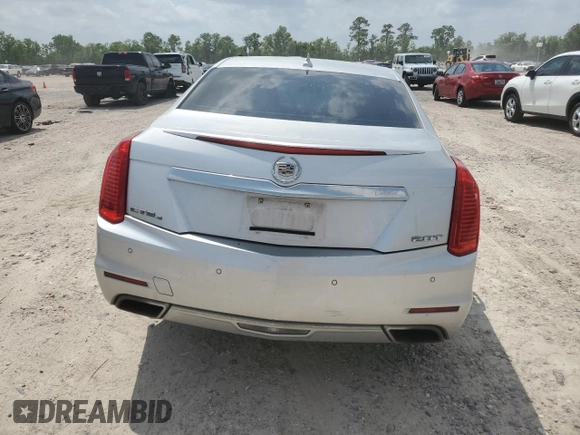 2014 Cadillac CTS AWD with VIN 1G6AW5SX4E0123532, listed as a Copart auction lot 55389825 with 114,807 mi miles and Salvage title. Bid and sale history available at DreamBid. Image 6.
