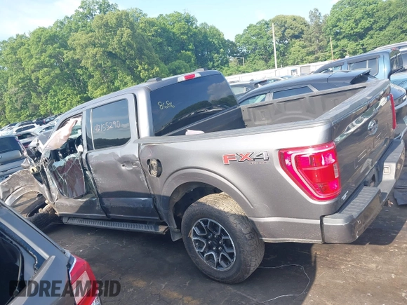 2022 Ford F-150 XL with VIN 1FTFW1E50NKE88686, listed as a IAAI auction lot 42155290 with 163,960 mi miles and . Bid and sale history available at DreamBid. Image 13.