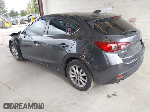2014 Mazda 3 i Touring z VIN JM1BM1L71E1193465, wystawiony jako IAAI lot #42078287 z przebiegiem 144 014 mil mil oraz . Historia ofert i sprzedaży dostępna na DreamBid. Obrazek 3.