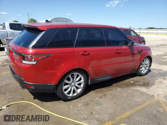 2016 Land Rover Range Rover Sport Dynamic with VIN SALWR2EF7GA544243, listed as a Copart auction lot 55601755 with 102,745 mi miles and Clean Title. Bid and sale history available at DreamBid. Image 3.