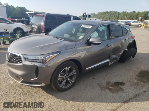2023 Acura RDX w/Advance Package with VIN 5J8TC2H78PL015521, listed as a Copart auction lot 67220803 with 949 mi miles. Bid and sale history available at carsss.com. Image 1.