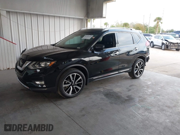 2019 Nissan Rogue SV with VIN 5N1AT2MTXKC809627, listed as a IAAI auction lot 40705533 with 28,463 mi miles and . Bid and sale history available at DreamBid. Image 18.