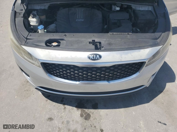 2016 Kia Sedona LX with VIN KNDMB5C10G6095244, listed as a Copart auction lot 52451885 with 179,081 mi miles and Clean Title. Bid and sale history available at carsss.com. Image 12.