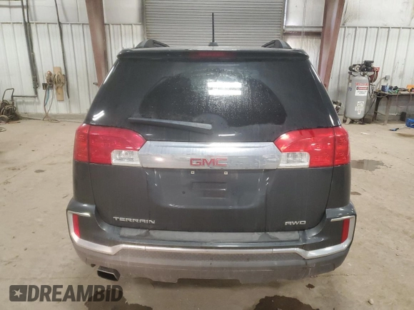 2017 GMC Terrain SLE with VIN 2GKFLTEK8H6204775, listed as a Copart auction lot 81711774 with 124,850 mi miles and Clean Title. Bid and sale history available at carsss.com. Image 6.