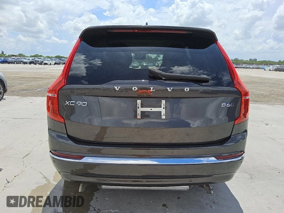 2024 Volvo XC90 with VIN YV4062PK9R1164871, listed as a Copart auction lot 55235605 with 56,515 mi miles and Clean title. Bid and sale history available at DreamBid. Image 6.