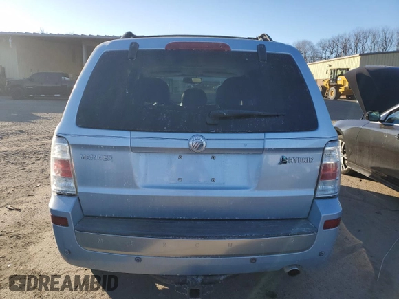 2008 Mercury Mariner with VIN 4M2CU39H28KJ22638, listed as a Copart auction lot 88604085 with 128,901 mi miles and Salvage title. Bid and sale history available at DreamBid. Image 6.