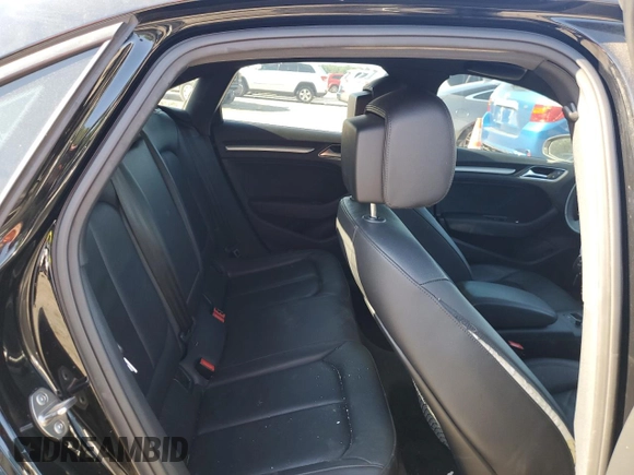 2018 Audi A3 Sedan Premium with VIN WAUAUGFF1J1030114, listed as a Copart auction lot 59615893 with 65,009 mi miles. Bid and sale history available at carsss.com. Image 10.