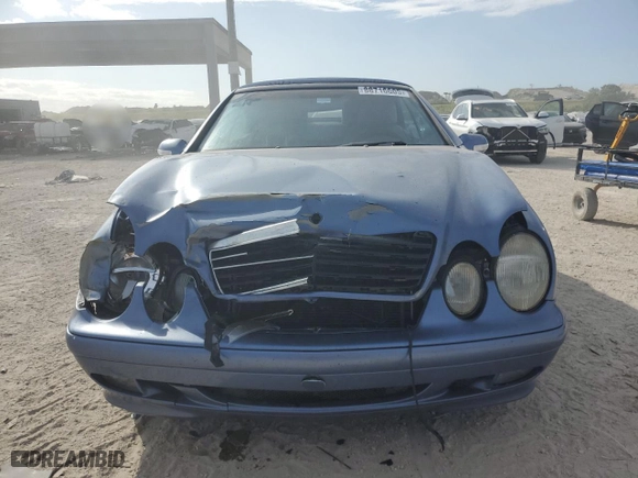 2002 Mercedes-Benz CLK-Class with VIN WDBLK65G82T122427, listed as a Copart auction lot 88716605 with 176,571 mi miles and Salvage Title. Bid and sale history available at carsss.com. Image 5.