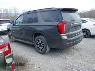2021 GMC Yukon AT4 with VIN 1GKS2CKD7MR458189, listed as a IAAI auction lot 41893918 with 47,730 mi miles. Bid and sale history available at carsss.com. Image 3.