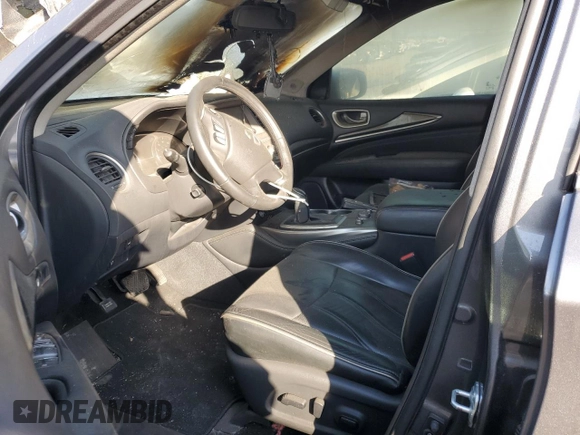 2019 Infiniti QX60 LUXE with VIN 5N1DL0MN0KC533719, listed as a Copart auction lot 85961954 with 0 mi miles and Salvage Title. Bid and sale history available at carsss.com. Image 7.