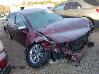 2016 Chrysler 300 with VIN 2C3CCAEG0GH328688, listed as a IAAI auction lot 41340886 with 162,420 mi miles. Bid and sale history available at carsss.com. Image 1.