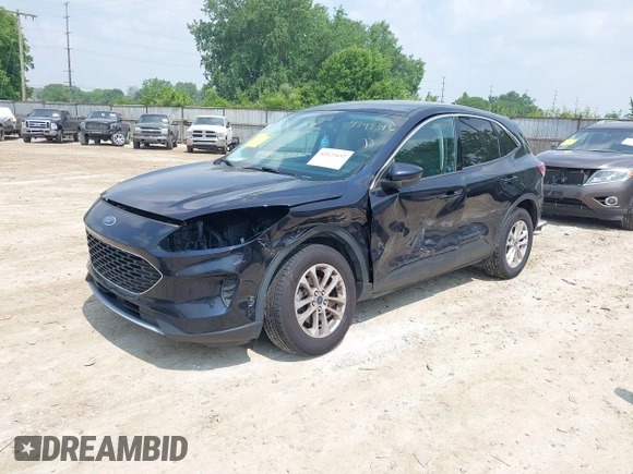 2021 Ford Escape SE with VIN 1FMCU9G65MUB03411, listed as a IAAI auction lot 42423432 with 121,755 mi miles and . Bid and sale history available at DreamBid. Image 2.