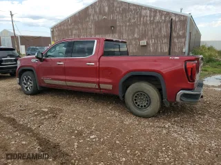 2022 GMC Sierra 1500 SLT with VIN 3GTUUDET4NG618909, listed as a Copart auction lot 67024034 with 26,389 mi miles and Salvage Title. Bid and sale history available at carsss.com. Image 2.