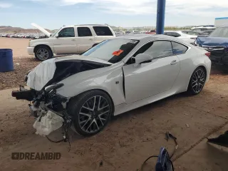 2015 Lexus RC 350 with VIN JTHHE5BC7F5011130, listed as a Copart auction lot 50371755 with 134,816 mi miles and Salvage Title. Bid and sale history available at carsss.com. Image 1.
