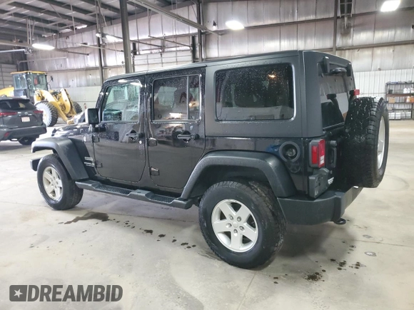 2016 Jeep Wrangler Unlimited Freedom с VIN 1C4BJWDG0GL158413, выставлен на аукционе Copart как лот 56829765 с пробегом 65 794 миль миль и Списание • Salvage title. История ставок и продаж доступна на DreamBid. Изображение 2.