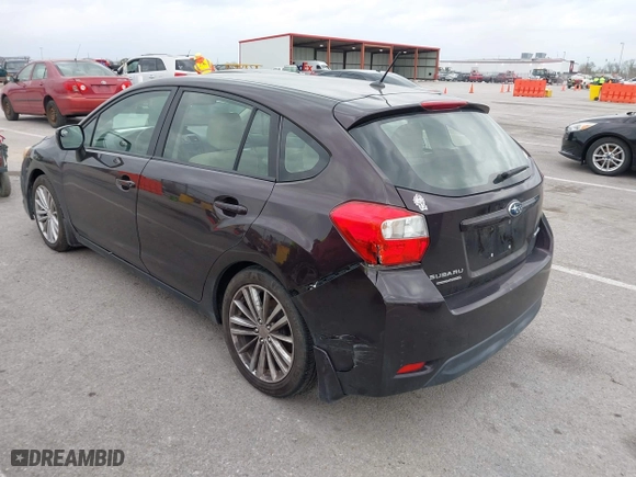 2012 Subaru Impreza Wagon 2.0i Premium with VIN JF1GPAD62CH206785, listed as a IAAI auction lot 41931021 with 126,127 mi miles. Bid and sale history available at carsss.com. Image 3.