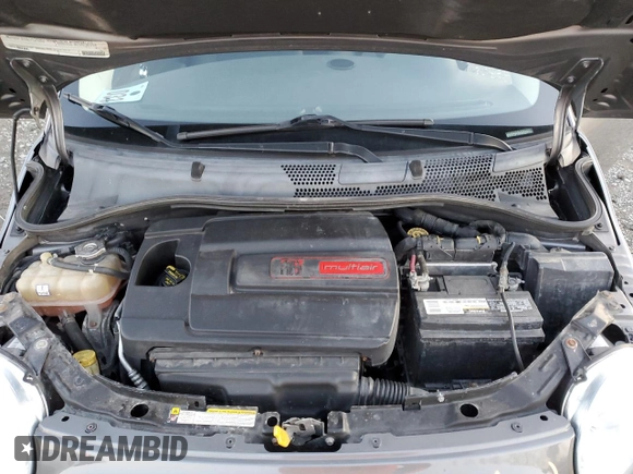 2012 FIAT 500 Pop with VIN 3C3CFFAR4CT277533, listed as a Copart auction lot 44550025 with 122,086 mi miles and Salvage title. Bid and sale history available at DreamBid. Image 11.