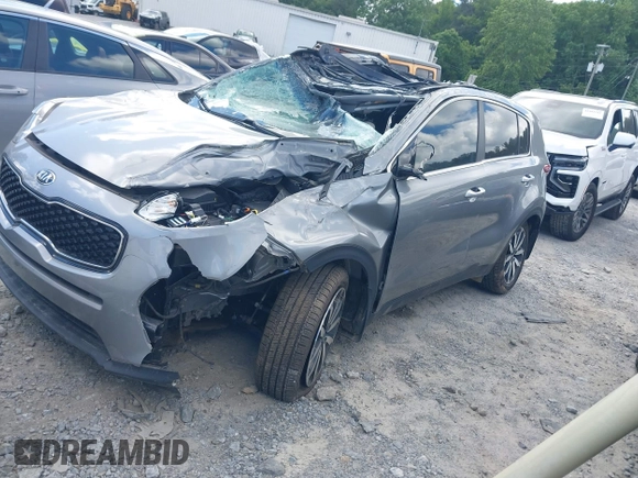 2019 Kia Sportage EX with VIN KNDPN3AC5K7591849, listed as a IAAI auction lot 42166917 with 50,984 mi miles and . Bid and sale history available at DreamBid. Image 17.