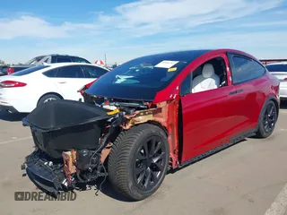 2023 Tesla Model X with VIN 7SAXCBE52PF416278, listed as a IAAI auction lot 42066747 with Not Provided miles and . Bid and sale history available at DreamBid. Image 20.