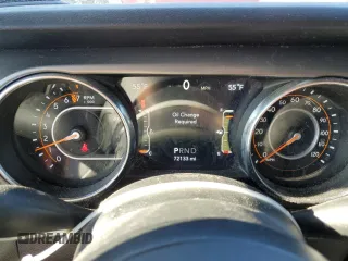 2021 Jeep Wrangler 80th Anniversary with VIN 1C4HJXAG7MW572013, listed as a Copart auction lot 48719175 with 72,133 mi miles and Salvage title. Bid and sale history available at DreamBid. Image 9.