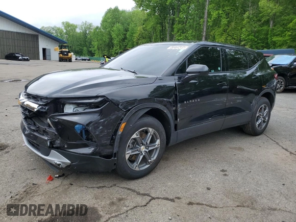 2023 Chevrolet Blazer LT с VIN 3GNKBCR44PS220195, выставлен на аукционе Copart как лот 57272495 с пробегом 41 807 миль миль и Списание • Salvage title. История ставок и продаж доступна на DreamBid. Изображение 1.