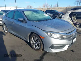 2018 Honda Civic LX with VIN 2HGFC2F58JH571072, listed as a IAAI auction lot 41684450 with 66,032 mi miles. Bid and sale history available at carsss.com. Image 1.
